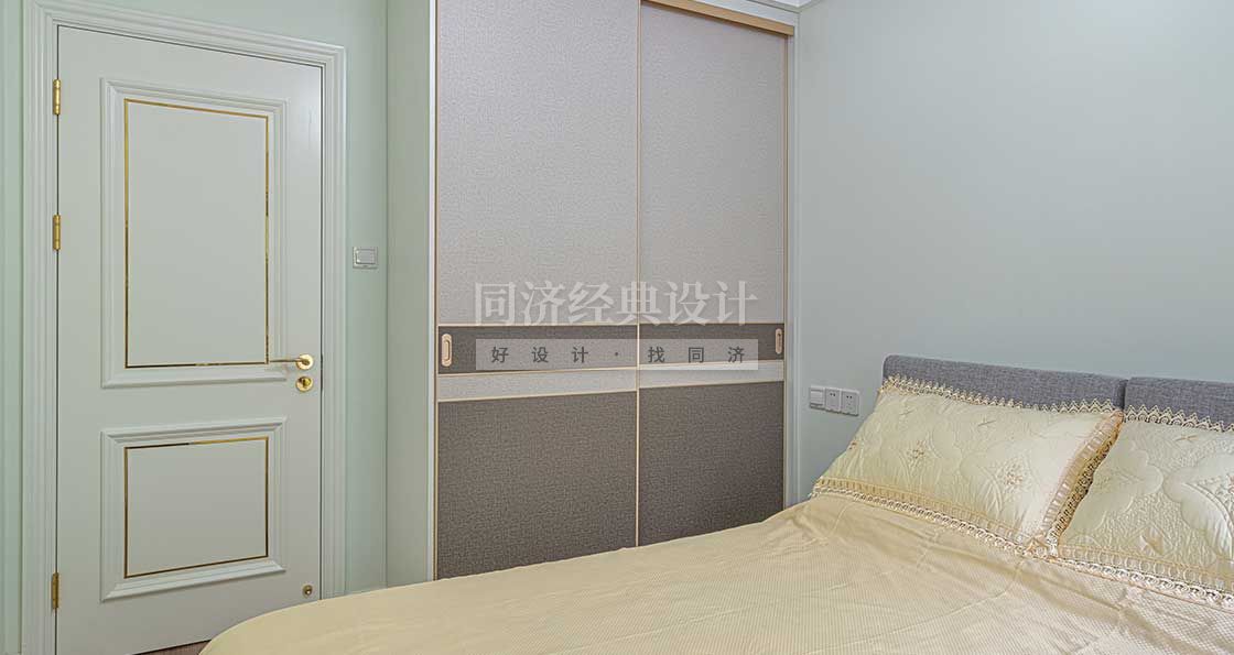 兒童房：采用淺綠色，顯得小清新且現代。